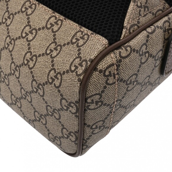 Gucci GG Supreme Mystic Cat Backpack Greige Canvas Daypack - Picture 7 of 9